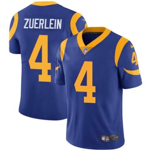 6861e1733bc60_1 Men's Los Angeles Rams #4 Greg Zuerlein Royal Blue Vapor Untouchable Limited Stitched NFL Jersey