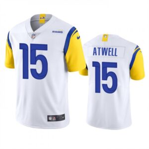 6861e2052880c_1 Men's Los Angeles Rams #15 Tutu Atwell White Vapor Untouchable Limited Stitched Football Jersey