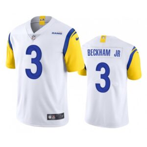 6861e2475970e_1 Men's Los Angeles Rams #3 Odell Beckham Jr. 2021 White Vapor Untouchable Limited Stitched Football Jersey