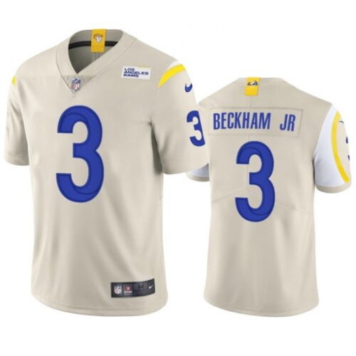 6861e2be629c7_1 Men's Los Angeles Rams #3 Odell Beckham Jr. 2021 Bone Vapor Untouchable Limited Stitched Football Jersey