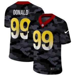 6861e2f63cffc_1 Men's Los Angeles Rams #99 Aaron Donald 2020 Camo Limited Stitched Jersey