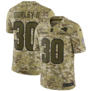 6861e31f4273b_1 Men's Los Angeles Rams #30 Todd Gurley II 2018 Camo Salute to Service Limited Stitched NFL Jersey