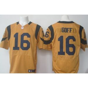 6861e32a6e151_1 Rams #16 Jared Goff Gold Men's Stitched NFL Elite Rush Jersey