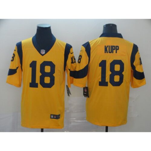 6861e34e18b70_1 Men's Los Angeles Rams #18 Cooper Kupp Gold 2019 Vapor Untouchable Limited Stitched NFL Jersey