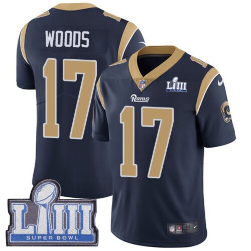 6861e425ddfe3_1 Men's Los Angeles Rams #17 Robert Woods Navy Blue Super Bowl LIII Vapor Untouchable Limited Stitched NFL Jersey