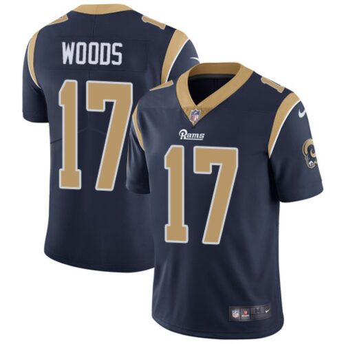 6861e429e9c07_1 Men's Los Angeles Rams #17 Robert Woods Navy Blue Vapor Untouchable Limited Stitched NFL Jersey