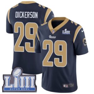 6861e45b5c073_1 Men's Los Angeles Rams #29 Eric Dickerson Navy Blue Super Bowl LIII Vapor Untouchable Limited Stitched NFL Jersey