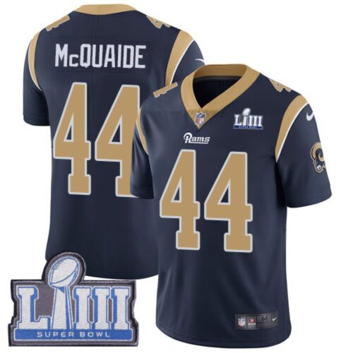 6861e4852e3f0_1 Men's Los Angeles Rams #44 Jacob McQuaide Navy Blue Super Bowl LIII Vapor Untouchable Limited Stitched NFL Jersey