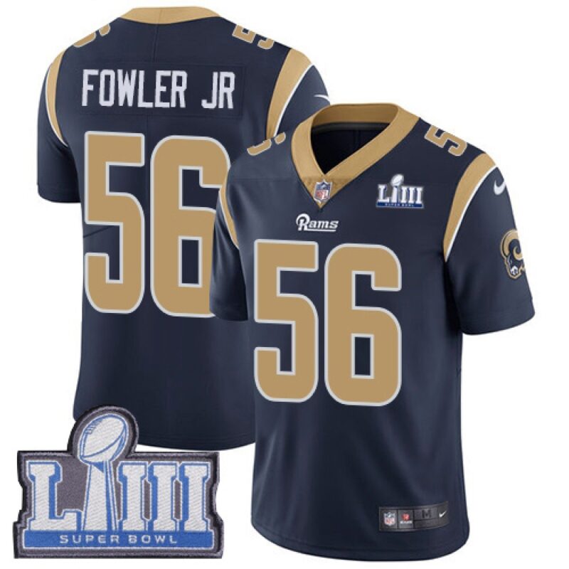 6861e49a3bf44_1 Men's Los Angeles Rams #56 Dante Fowler Jr Navy Blue Super Bowl LIII Vapor Untouchable Limited Stitched NFL Jersey