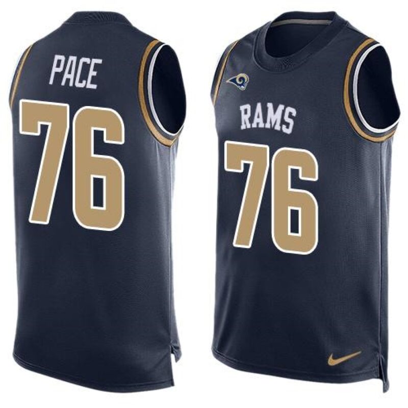 6861e4c417033_1 Rams #76 Orlando Pace Navy Blue Team Color Men's Stitched NFL Limited Tank Top Jersey