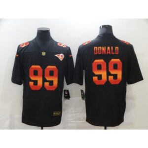 6861e5a08f524_1 Men's Los Angeles Rams #99 Aaron Donald 2020 Black Fashion Limited Stitched Jersey