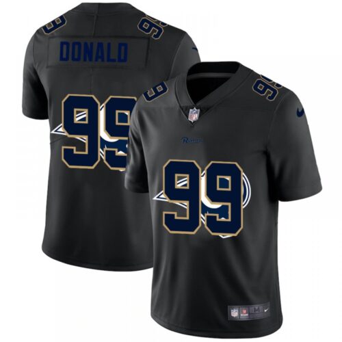 6861e5a75ecca_1 Men's Los Angeles Rams #99 Aaron Donald 2020 Black Shadow Logo Limited Stitched Jersey