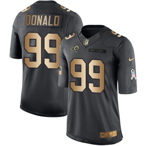 6861e5b8548e4_1 Rams #99 Aaron Donald Black Men's Stitched NFL Limited Gold Salute To Service Jersey