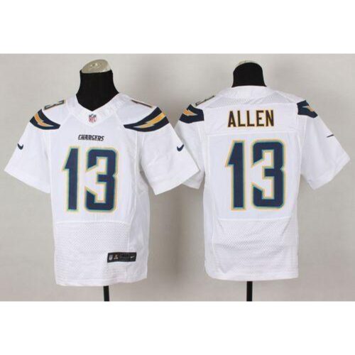 6861e6fecf219_1 Chargers #13 Keenan Allen White Men's Stitched NFL New Elite Jersey