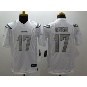 6861e717e41ab_1 Chargers #17 Philip Rivers White Men's Stitched NFL Limited Platinum Jersey