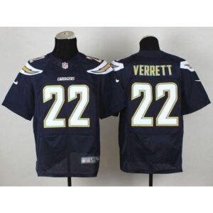 6861e7c9d7c9c_1 Chargers #22 Jason Verrett Navy Blue Team Color Men's Stitched NFL New Elite Jersey