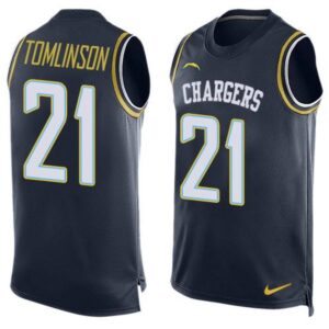 6861e7fae4608_1 Chargers #21 LaDainian Tomlinson Navy Blue Team Color Men's Stitched NFL Limited Tank Top Jersey