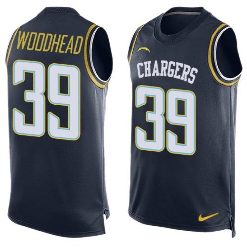 6861e824d1890_1 Chargers #39 Danny Woodhead Navy Blue Team Color Men's Stitched NFL Limited Tank Top Jersey