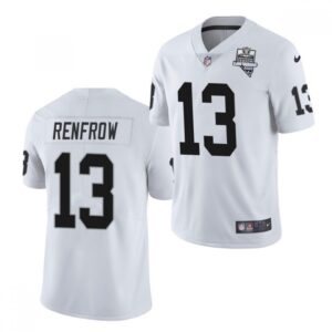 6861ec9d63613_1 Men's Las Vegas Raiders #13 Hunter Renfrow White 2020 Inaugural Season Vapor Limited Stitched Jersey