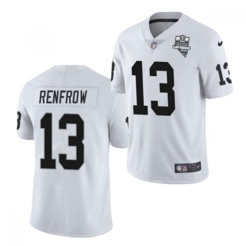 6861ec9d63613_1 Men's Las Vegas Raiders #13 Hunter Renfrow White 2020 Inaugural Season Vapor Limited Stitched Jersey