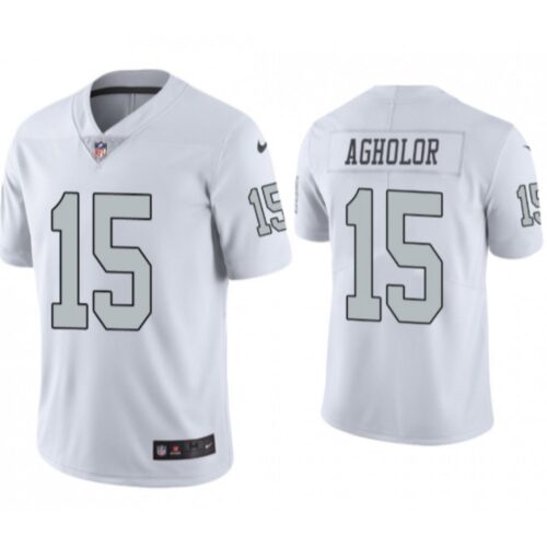 6861ecb7ba114_1 Men's Las Vegas Raiders #15 Nelson Agholor White Color Rush Limited Stitched Jersey