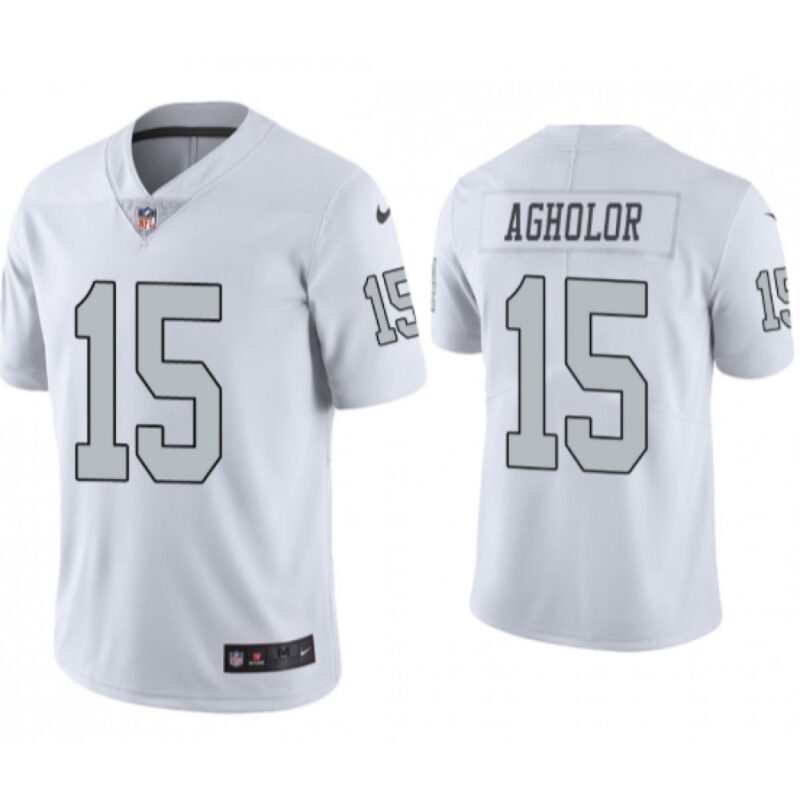 6861ecb7ba114_1 Men's Las Vegas Raiders #15 Nelson Agholor White Color Rush Limited Stitched Jersey