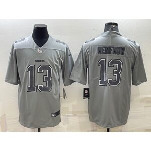 6861edcf88aa2_1 Men's Las Vegas Raiders #13 Hunter Renfrow Grey Atmosphere Fashion Stitched Jersey