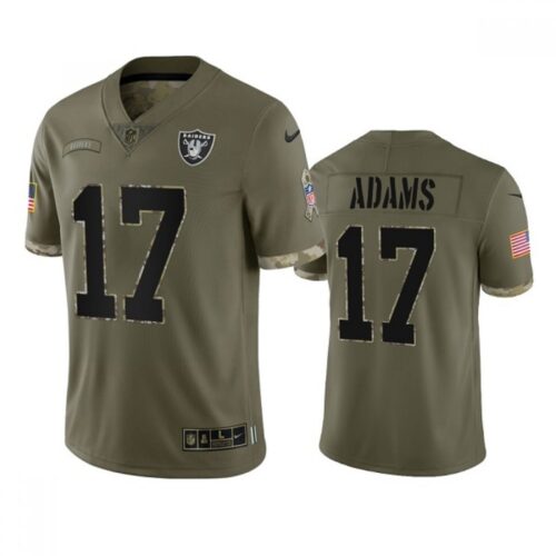 6861ee304249d_1 Men's Las Vegas Raiders #17 Davante Adams 2022 Olive Salute To Service Limited Stitched Jersey