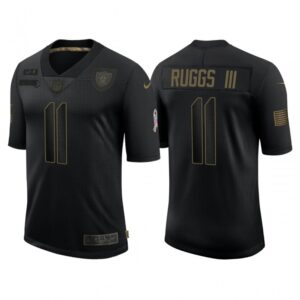 6861ef593bd5f_1 Men's Las Vegas Raiders #11 Henry Ruggs III Black 2020 Salute To Service Limited Stitched Jersey
