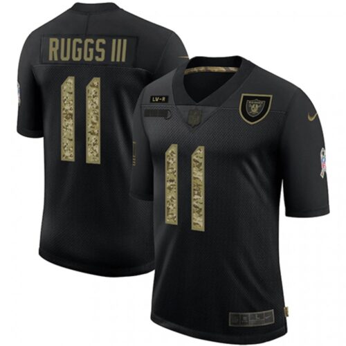 6861ef6014f5c_1 Men's Las Vegas Raiders #11 Henry Ruggs III Black Camo Salute To Service Limited Stitched Jersey