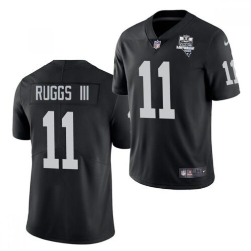 6861f06db13b9_1 Men's Las Vegas Raiders #11 Henry Ruggs III 2020 Black Inaugural Season Vapor Limited Stitched Jersey