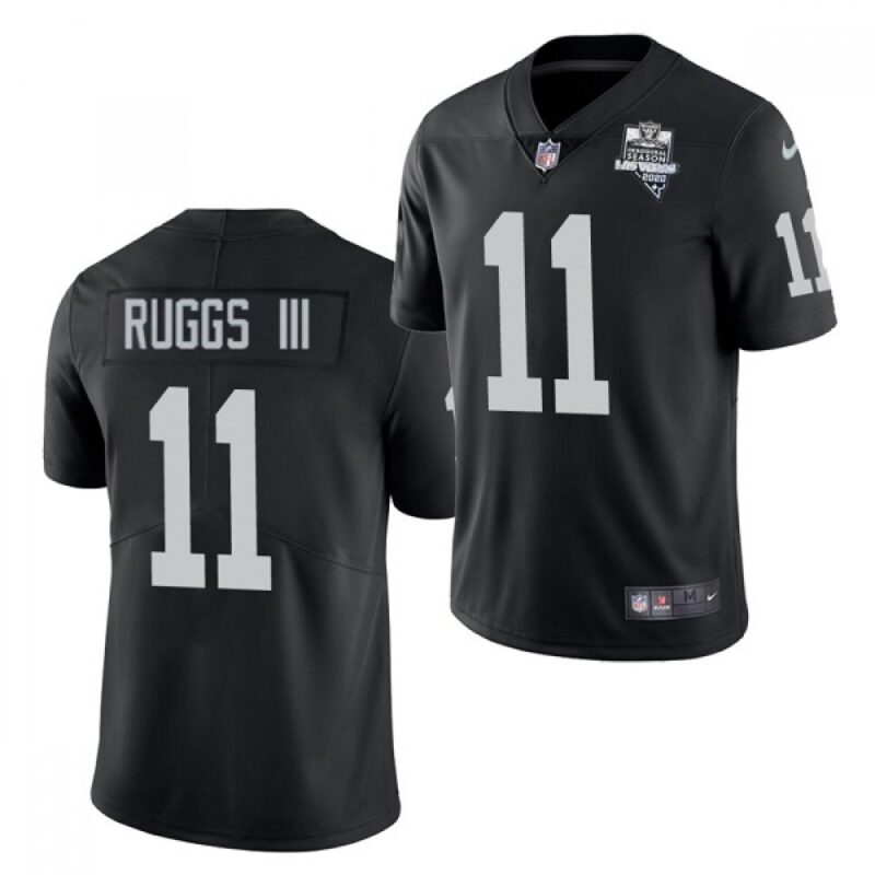 6861f06db13b9_1 Men's Las Vegas Raiders #11 Henry Ruggs III 2020 Black Inaugural Season Vapor Limited Stitched Jersey
