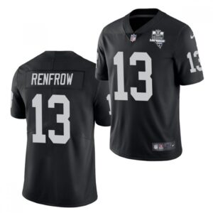 6861f08f29f6b_1 Men's Las Vegas Raiders #13 Hunter Renfrow Black 2020 Inaugural Season Vapor Limited Stitched Jersey