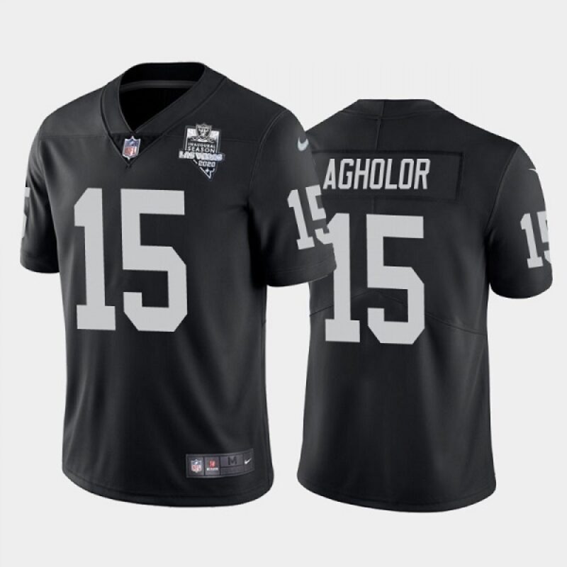 6861f0a32f21d_1 Men's Las Vegas Raiders #15 Nelson Agholor Black 2020 Inaugural Season Vapor Limited Stitched Jersey