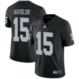 6861f0ad7a08d_1 Men's Las Vegas Raiders #15 Nelson Agholor Black Vapor Untouchable Limited Stitched Jersey