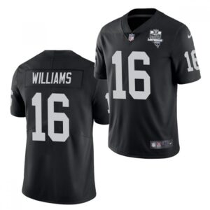 6861f0b0f3e86_1 Men's Las Vegas Raiders #16 Tyrell Williams Black 2020 Inaugural Season Vapor Limited Stitched Jersey