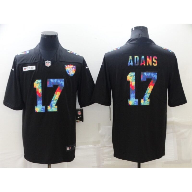 6861f0c8c57d9_1 Men's Las Vegas Raiders #17 Davante Adams Black Crucial Catch Limited Stitched Jersey