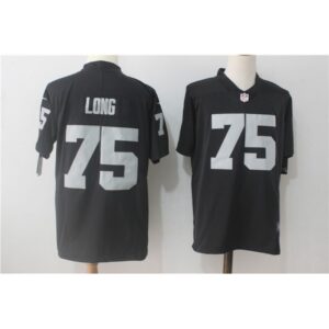 6861f230d9f7a_1 Men's Oakland Raiders #75 Howie Long Black Team Color Stitched NFL Vapor Untouchable Limited Jersey