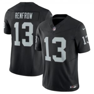 6861ff2d16280_1 Men's Las Vegas Raiders #13 Hunter Renfrow Black 2023 F.U.S.E Vapor Untouchable Stitched Football Jersey