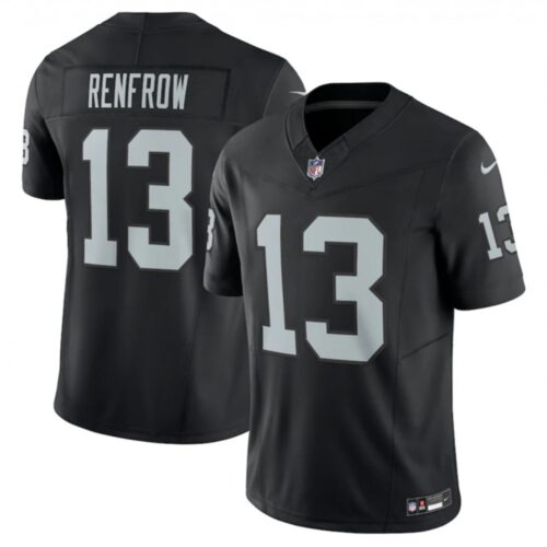 6861ff2d16280_1 Men's Las Vegas Raiders #13 Hunter Renfrow Black 2023 F.U.S.E Vapor Untouchable Stitched Football Jersey