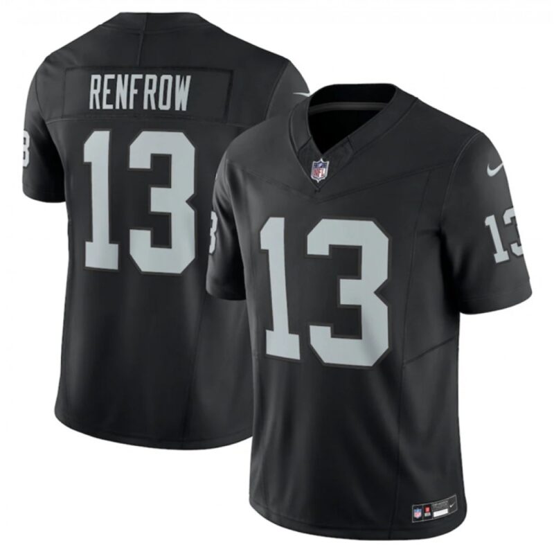 6861ff2d16280_1 Men's Las Vegas Raiders #13 Hunter Renfrow Black 2023 F.U.S.E Vapor Untouchable Stitched Football Jersey