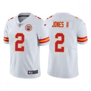 6861ff4bea306_1 Men's Kansas City Chiefs #2 Ronald Jones II White Vapor Untouchable Limited Stitched Football Jersey