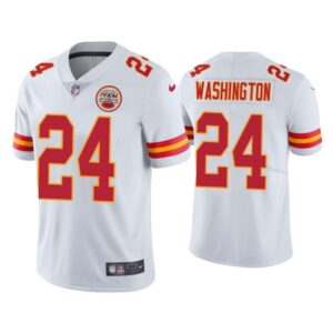 6861ff672b327_1 Men's Kansas City Chiefs #24 DeAndre Washington White Vapor Untouchable Limited Stitched Jersey