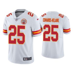 6861ff714b291_1 Men's Kansas City Chiefs #25 Clyde Edwards-Helaire White Vapor Untouchable Limited Stitched Jersey