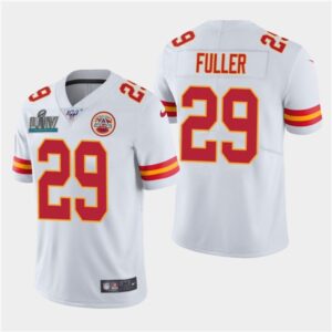 6861ff88b7e95_1 Men's Kansas City Chiefs #29 Kendall Fuller White Super Bowl LIV With 100th Season Patch Vapor Untouchable Limited Stitched NFL Jersey