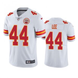 6861ffb09fa23_1 Men's Kansas City Chiefs #44 Elijah Lee White Vapor Untouchable Limited Stitched Football Jersey