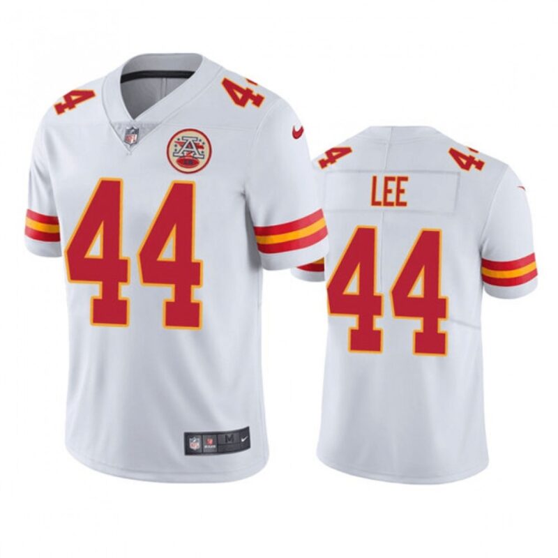 6861ffb09fa23_1 Men's Kansas City Chiefs #44 Elijah Lee White Vapor Untouchable Limited Stitched Football Jersey