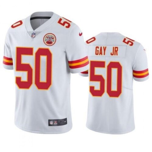 6861ffb7dc378_1 Men's Kansas City Chiefs #50 Willie Gay Jr. White Vapor Untouchable Limited Stitched Jersey