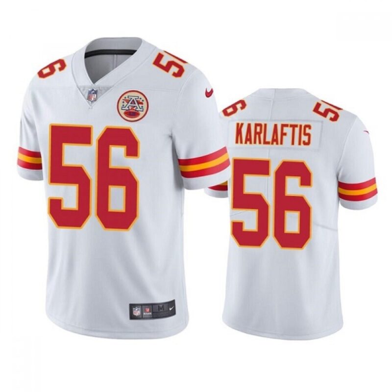 6861ffda55892_1 Men's Kansas City Chiefs #56 George Karlaftis White Vapor Untouchable Limited Stitched Football Jersey