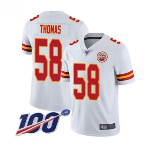 6861ffdded84b_1 Men's Kansas City Chiefs #58 Derrick Thomas White 2019 100th Season Vapor Untouchable Limited Stitched NFL Jersey